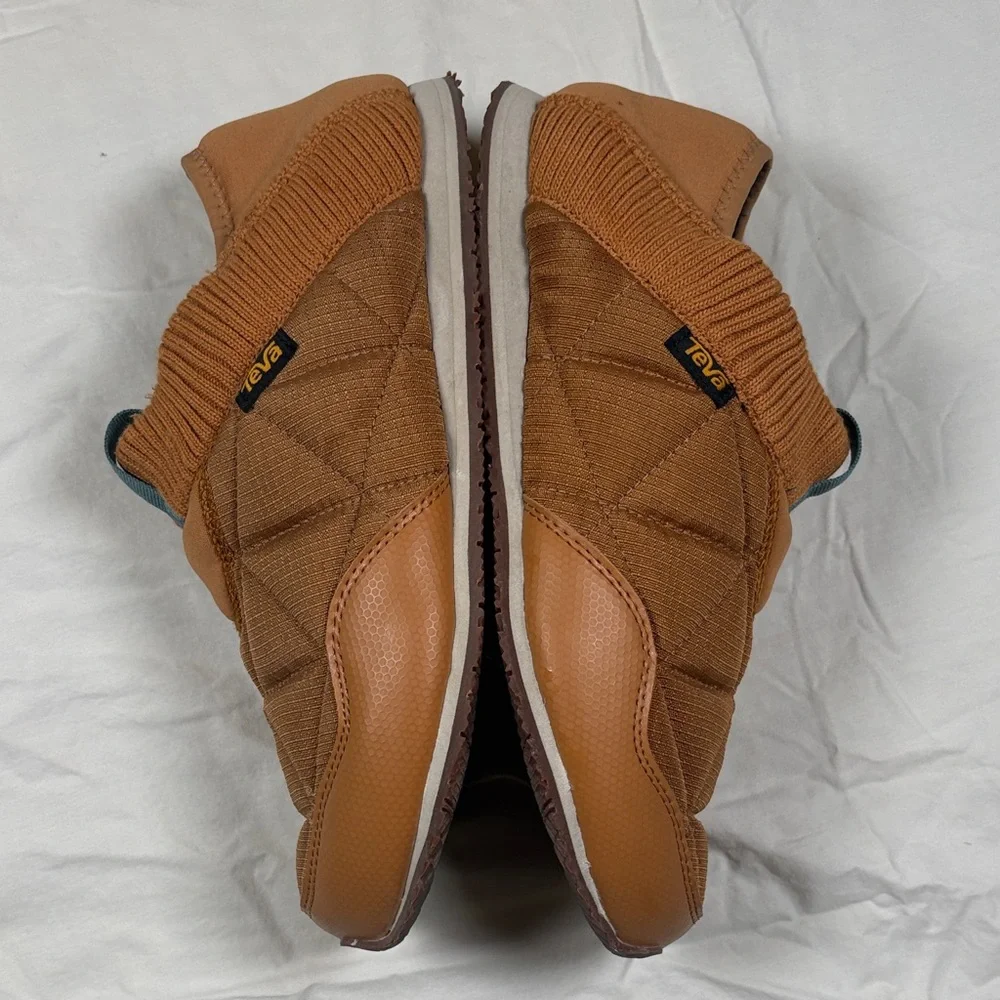 Teva Men's Brown Quilted Slip-On Sneakers - Picture 5 of 8